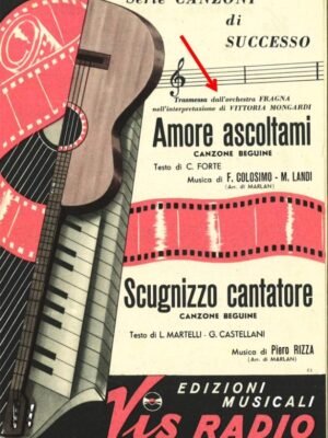 amore ascoltami_franco colosimo-mario landi_vis radio